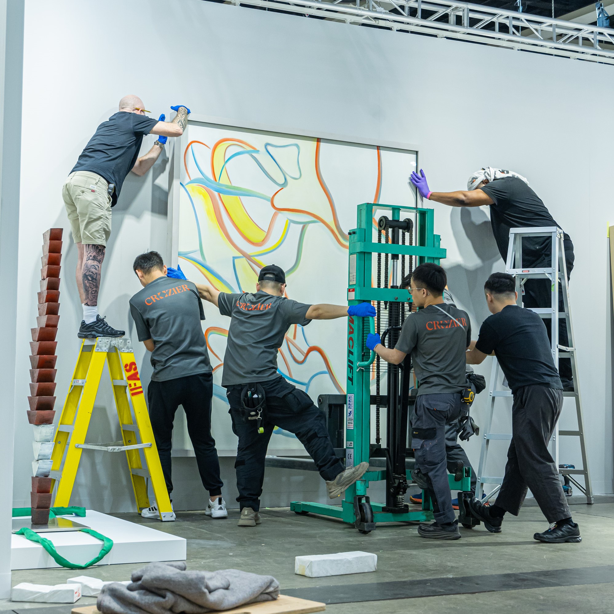 2024 Art Basel Hong Kong Crozier - Installation Days