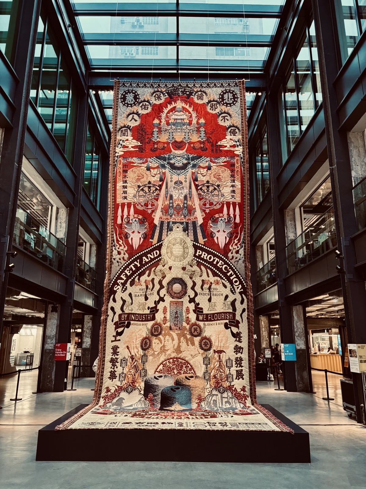 Marcos Kueh, The Spirit of Labour, 2026, “Threading Inwards” exhibit, Hong Kong 2026