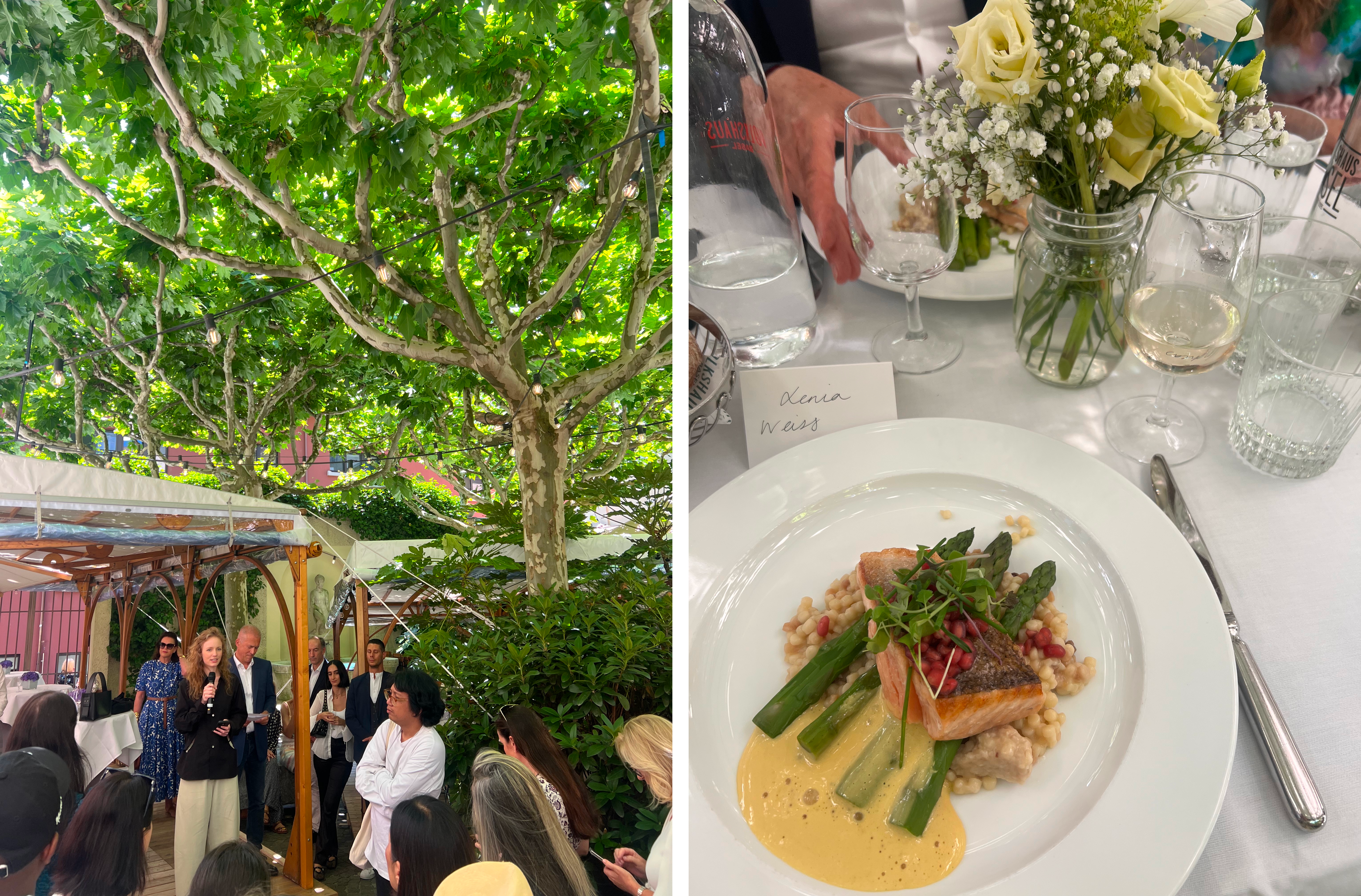 Friends of Swiss Institute Annual Luncheon at Volkshaus Basel.